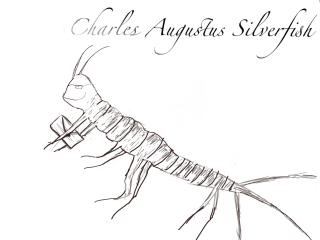 Charles Augustus Silverfish Charles Augustus Silverfish for Sherlock Ferret and the Jumbled Journey