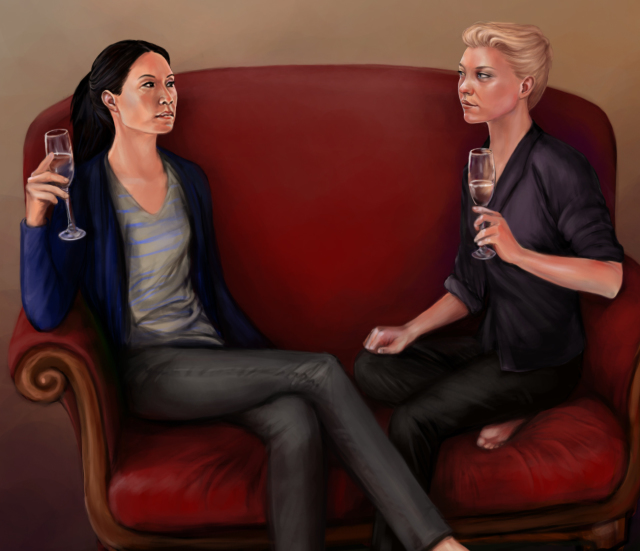 Girls' Night (for sherlockholmes)